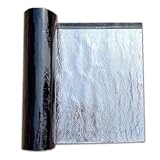 60cm Ancho Cinta de Aluminio Selladora Adhesiva, Cinta de Reparación Bituminosa Tejado para Techo Terraza Exterior Jardin(80x100cm)