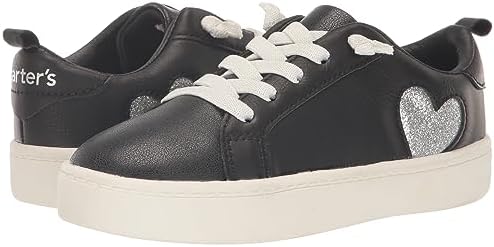 Carter's Kids Perrie Sneaker, Black, 12 US Unisex Toddler | Image 6