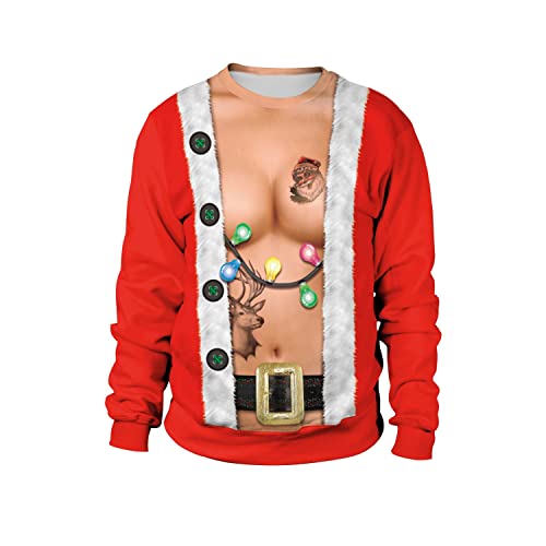 Pull de Noël moche mixte : le cadeau amusant idéal imprimé 3D - 6