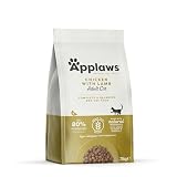 Applaws Nourriture Sèche pour Chats Adultes, Poulet avec Agneau, Sans Céréales et Complet, 7,5 kg (Pack de 1)