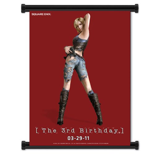 パラサイト・イヴ The 3rd Birthday ウォールスクロール　ポスター Amazon.com: Parasite Eve The 3rd Birthday Game Aya Brea