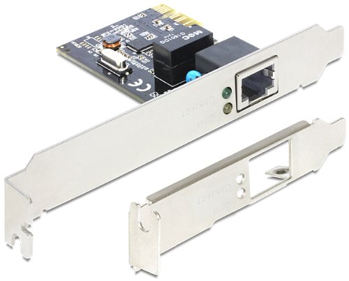 Preisvergleich Produktbild DELOCK PCIe Gigabit LAN 1x +LowPr.
