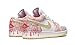 Jordan Youth Air Jordan 1 Low SE GS CW7104 601 Paint Drip - Size 6.5Y