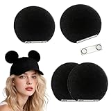 Magnetic Mouse Ears for Any Hat, Universal Fit Cap Accessories, Strong Magnets, No Sewing Needed...