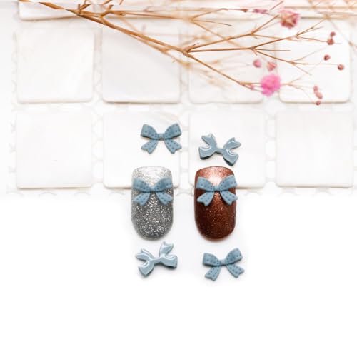 qbodp 200 Pcs Nail Charms, Fashion Nail Ornaments, Bow Decorations for Nail, Nail Supplies Nail Art Decoration Accessories