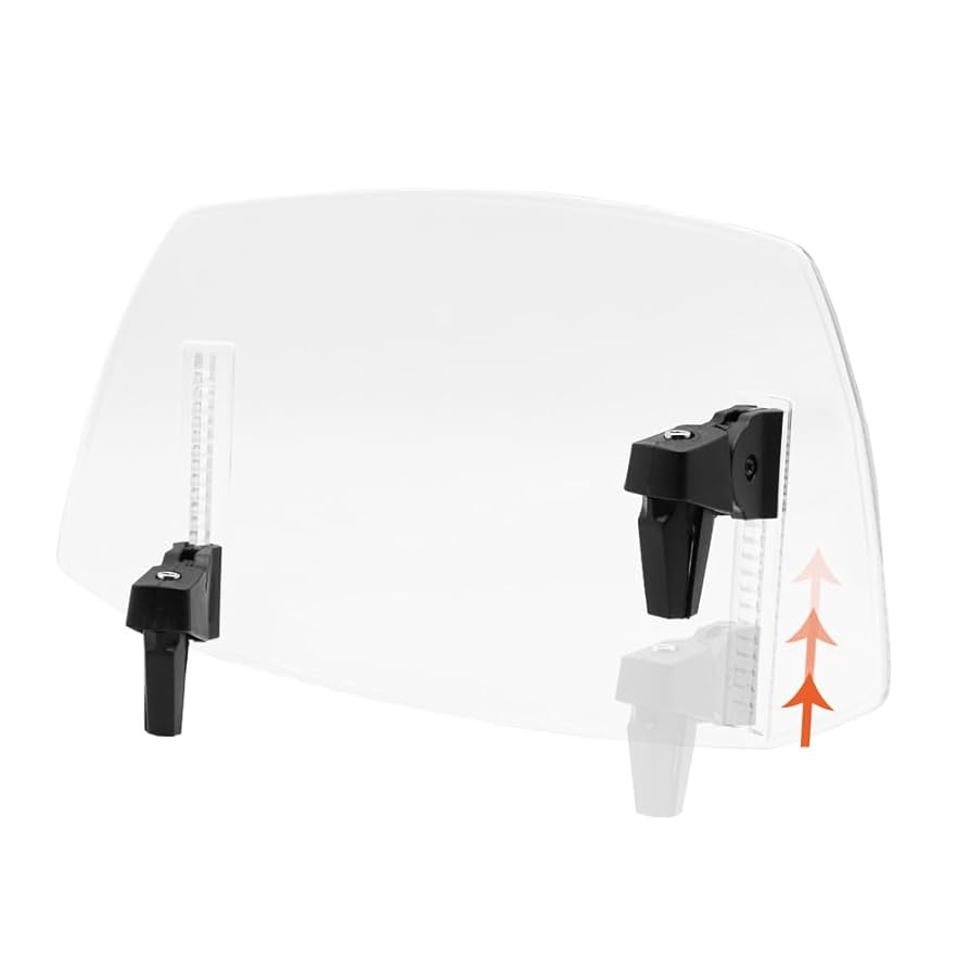 ガラス製透明Wind Cover(風防) Amazon | 2020 ZX25R向け ウィンド スクリーン メーターバイザー
