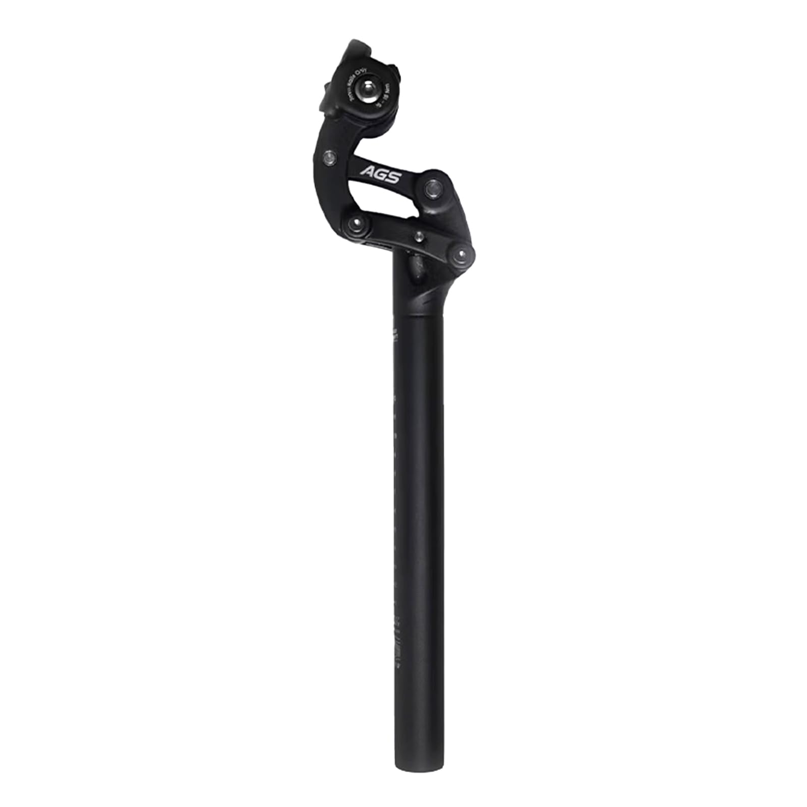 AVENTON Advanced Suspension Bike seat Post -27.2mm seatpost with Dust Sleeve, seat Post Ideal for Road & Mountain Bikes E-Bikes