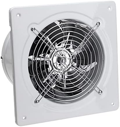 RLOZUI 6 inch Exhaust Fan, 382CFM Wall Mounted Vent Fans, Ventilation Blower for Ceiling Bathroom Attic Window Basement Ventilation Fan, 110V 40W