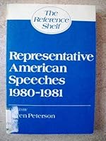 Representative American Speeches, 1980-81 0824206576 Book Cover