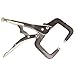 HFS(R) 3Pcs Assorted Locking Welding Clamp Chrome plated: 11-Inch Regular Tip Locking C-Clamp ; 9R 9-Inch Locking Welding Clamp ; Locking 8