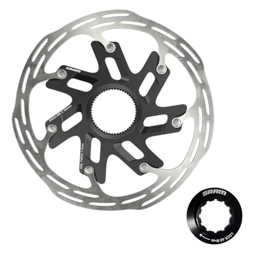SRAM Paceline X 160mm Center Lock Lot de 2 Disques de Frein Arrondis Performants