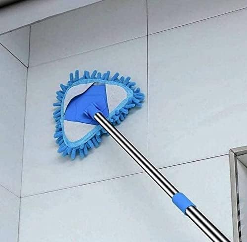 KRIVTEJ Retractable Chenille Mop Dust Sweeping Wall & Ceiling Tiles Portable Household Cleaning Glass Window Floor Long Handle (B0D5YQBPFQ) Amazon Price History, Amazon Price Tracker