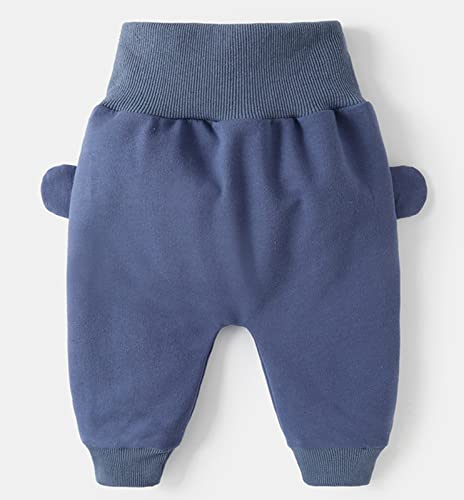Moonker Infant Boys Girls Soft Pants Unisex Baby Baggy Wide Leg Elastic High Waist Trousers Carton Animal2