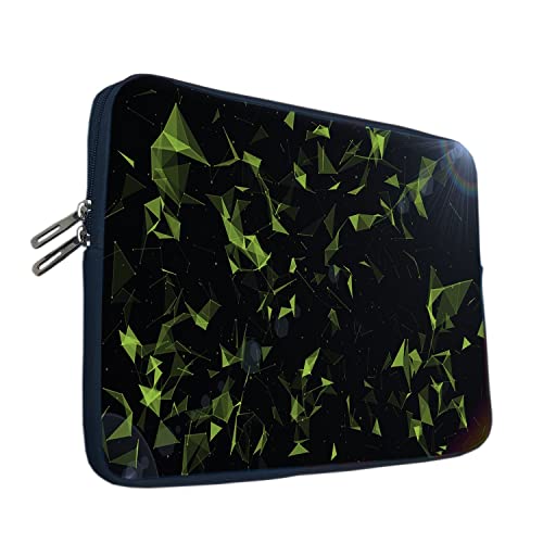 Image of TheSkinMantra Chain Laptop Sleeve Bag Compatible with Laptop /Macbooks /Chrombook /Notebook /Zbook (13.3 Inch [Chain], Polygon Art)