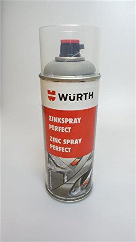 Preisvergleich Produktbild 1x Würth Zinkspray Perfect Korrosionsschutz für Metalloberflächen