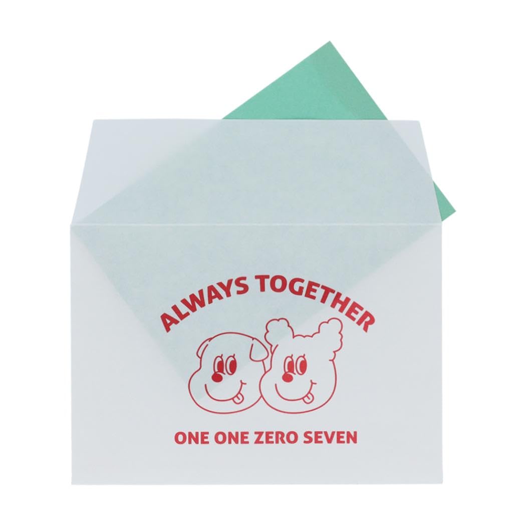 Amazon.co.jp: 1107 イルイルゴンチル[手紙セット]ミニレターセット/A