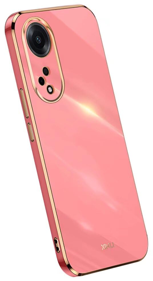 RankOne Custodia OPPO A98 5G Con Anello Porta E Sportello Scorrevole Per Fotocamera - Anti Caduta, Argento