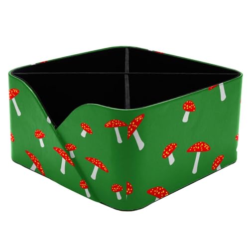 Organiseur de bureau champignon à 4 compartiments pour crayons