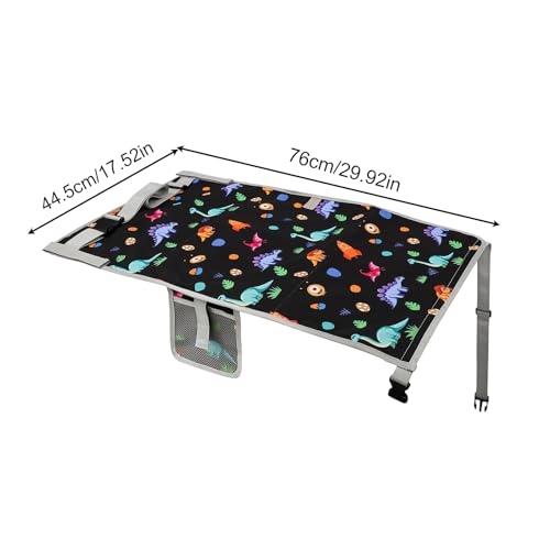 Cama de viaje para asientos de avión infantil extensible e impermeable 7