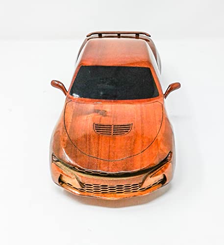 Camaro 2022 Modelo de Madera miniatura 4