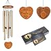 Memorial Wind Chimes, 37" Large Outdoor Wind Chimes for Loss of Loved One, Meaningful Sympathy Gifts in Memory of Father, Mother or a Loved One