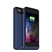 mophie juice pack wireless - Charge Force Wireless Power - Wireless Charging Protective Battery Pack Case for iPhone 8 and iPhone 7 - Blue