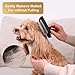 Velupet Zoom Dog Slicker Brush for Doodle Grooming,Dog Brush for Poodles,Long Pin Haired Pet Slicker Brush for Goldendoodles, Labradoodles,Bernedoodles (Black)