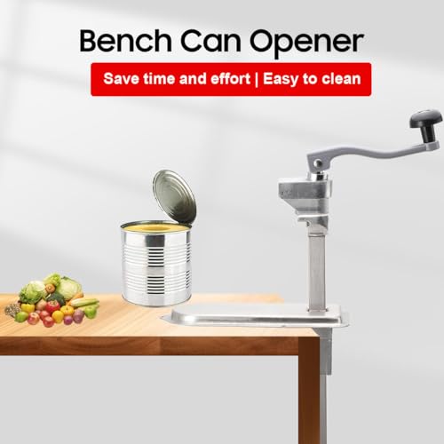 Abrelatas de banco de acero inoxidable para cocina comercial 4