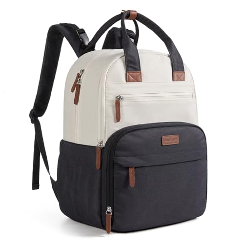 mommore Diaper Bag Backpack Multi-pocket Baby Bag with Changing Pad