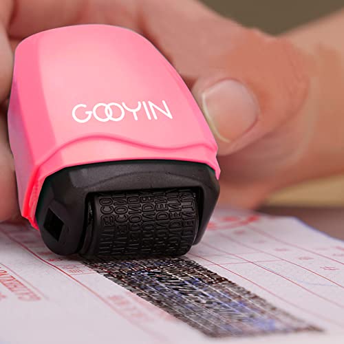 Generic Selo Confidencial | Guarde seu rolo de carimbo de identificação | Carimbo de rolo de roubo d