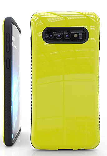 Nicexx Compatible for Samsung Galaxy S10 [Shockproof Protective Phone Case Cover] [Military Grade 15ft. Drop Tested Cases and Support Wireless Charging] - Yellow