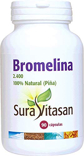 Bromelina 500mg 90 cápsulas Sura