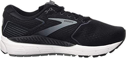 Brooks Men's Race Running Shoe, Black Ebony Grey, 10 Wide