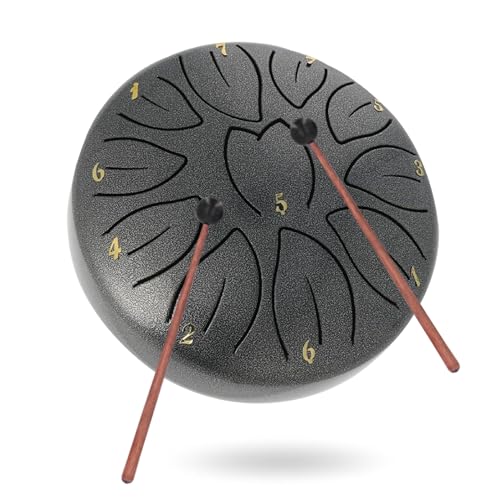 Amazon | [WellOrigin] スリットドラム タングドラム 6インチ 11音 D