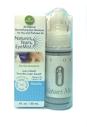 Natures Tears Eyemist with Free Natures Mist Gift