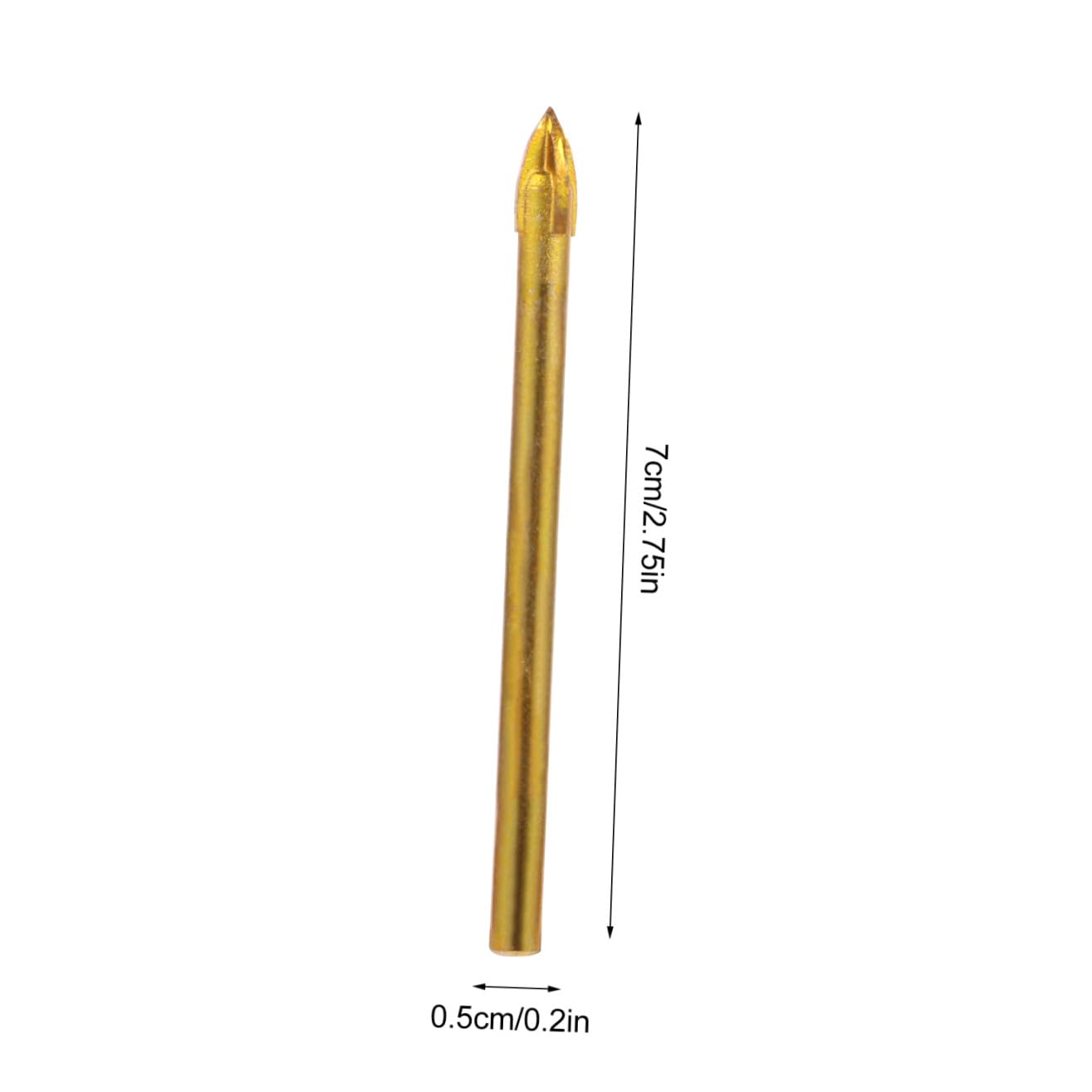 SHINEOFI 3 Set Punte Trapano Per Piastrelle Tungsteno Testa Per Ceramica E Muratura Facile Da Usare E Duraturo 10 Pezzi*3