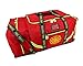 Lightning X Products Fireman Premium 3XL Firefighter Rescue Step-In Turnout Fire Gear Bag With Shoulder Strap & Helmet Pocket (Red)