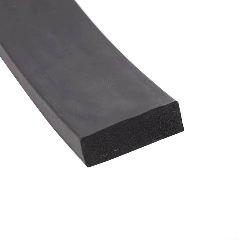 Czarna Taśma Uszczelniająca Z Gąbki EPDM Kwadratowa Uszczelka Gumowa Do Uszczelniania Drzwi Szafy, Odporna Na Temperaturę, Wielowymiarowa(10x10mm)
