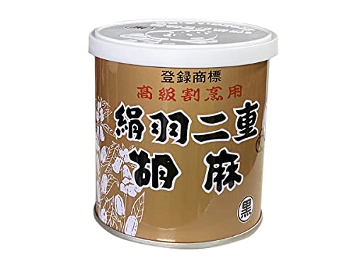 アダチ食品 高級割烹用 絹羽二重胡麻 黒 (胡麻ペースト) 300g缶