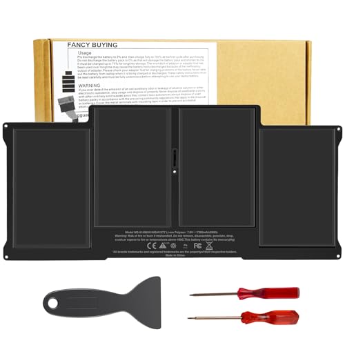 A1405 Laptop Battery for MacBook Air 13 inch A1466 (Mid 2012,Mid 2013,Early 2014, Early 2015,2017) A1369 (Late 2010, Mid 2011 Version) fits A1496 A1377 [EMC :2925, 2469, 2559, 2392, 2632, 3178]