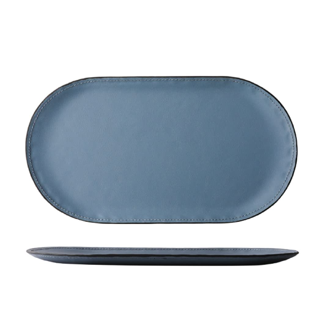 organiser tray, Decorative Trays for Home Décor Key Storage Holder Desktop Candy Breakfast Coffee Dish Organizer