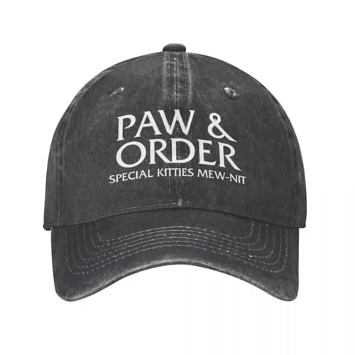 Casquette denim Law and Order Olivia Benson vintage style vintage unisexe ajusté