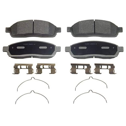 Wagner Brake ThermoQuiet MX1083 Semi-Metallic Disc Brake Pad Set