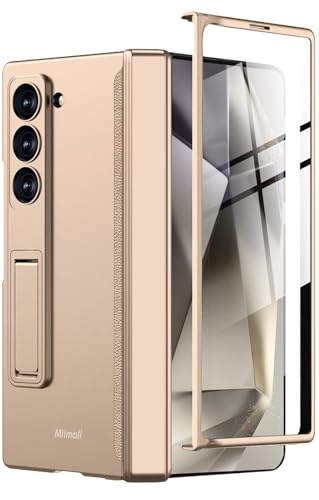 Coque Samsung Fold 6 robuste anti-rayure avec support réglable et protection charnière