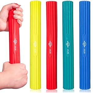 Flex Therapy Bar, Tennis Elbow Therapy Bar – Non-Slip Odorless TPE Material – Exercise Bar for Tendonitis, Tennis & Golfers Elbow Rehabilitation for Physical Therapy