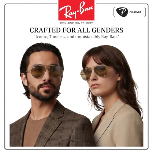 Image of Ray-Ban RB3625 NEW AVIATOR Pilot Shaped Sunglasses for Men & Women with Official RAYBAN Eyewear Kit