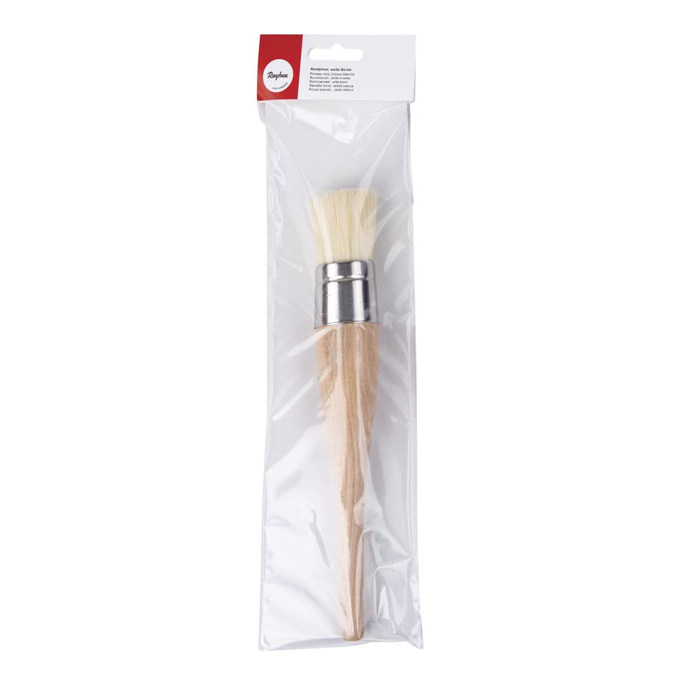 RAYHER 37045000 Flat Synthetic Wide Paint Brush, Size 50