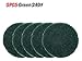 hskul 5pcs Cleaning Cloth Scrub Pad Industrial Scouring Pads Polishing Pad 4Inch Auto Car Buffing Pad Set