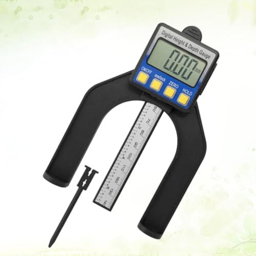 Outil de mesure menuiserie avec écran LCD clair et base aimantée
