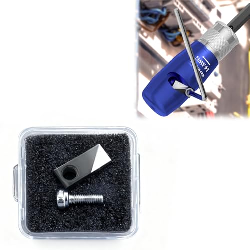 BURMONG Wire Stripper Replacement Blades, Precision Wire Stripping Tool Cutter Knife Blades, Durable Steel Blades for Cable Cutting & Electrician Tools, Compatible with Most Wire Strippers